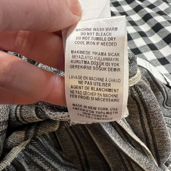 Opening ceremony Womens White Striped Lotus Flutter midi dress size small s - Picture 11 of 12